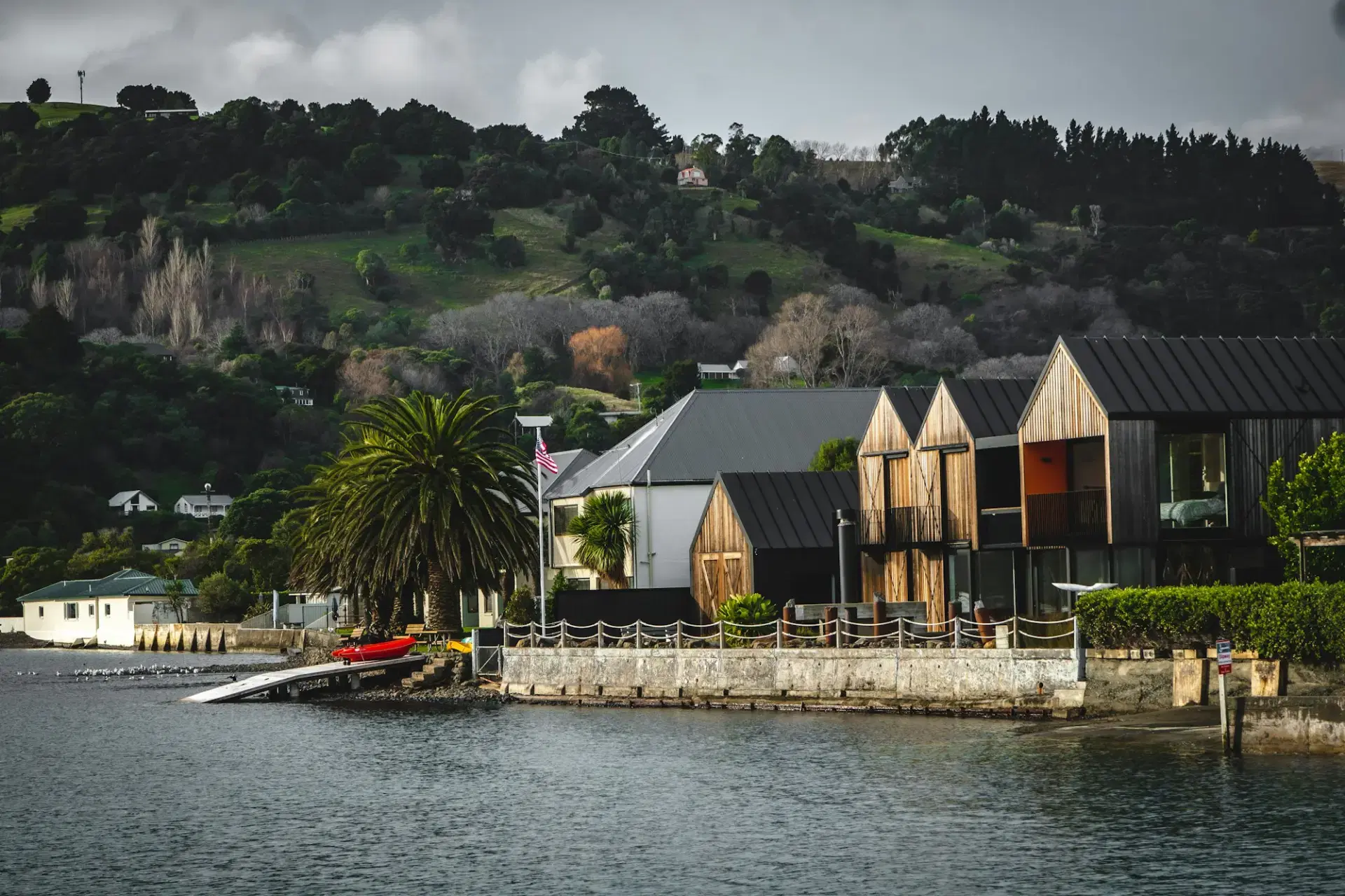 Waterfront cottage on Akaroa Harbour, Banks Peninsula